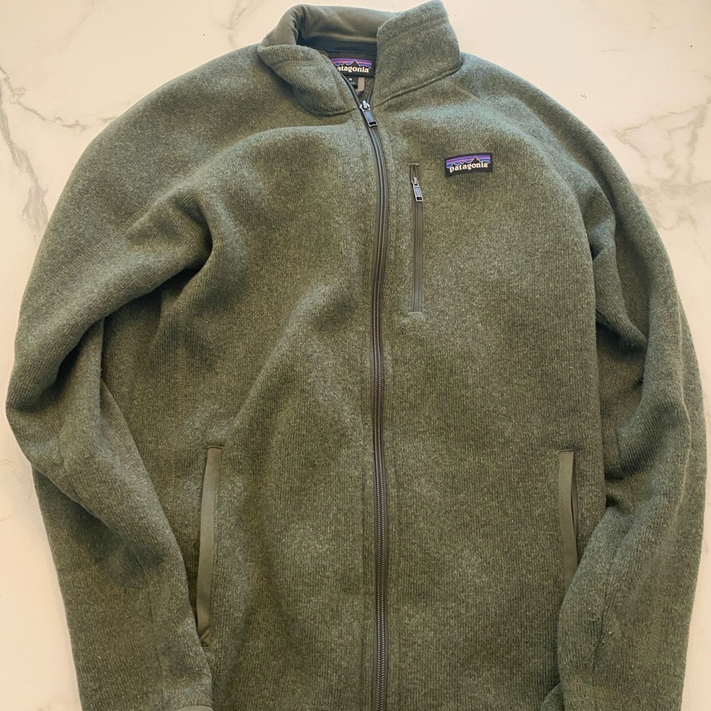 Patagonia better sweater green